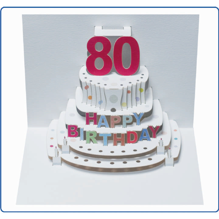 Forever POP UP Happy Birthday Age Cards - 16 to 100