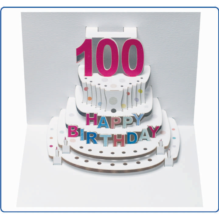 Forever POP UP Happy Birthday Age Cards - 16 to 100