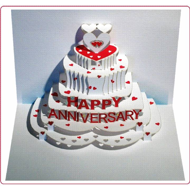 Forever POP UP card happy anniversary