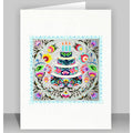 Forever laser cut Greeting Card -birthday cake