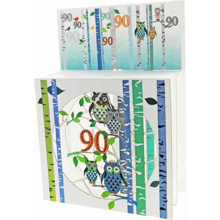 Forever 3-D magic box Birthday - Age cards-18 to 100