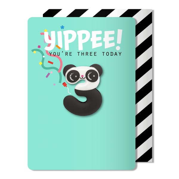 Hooray! Birthday Age magnet card