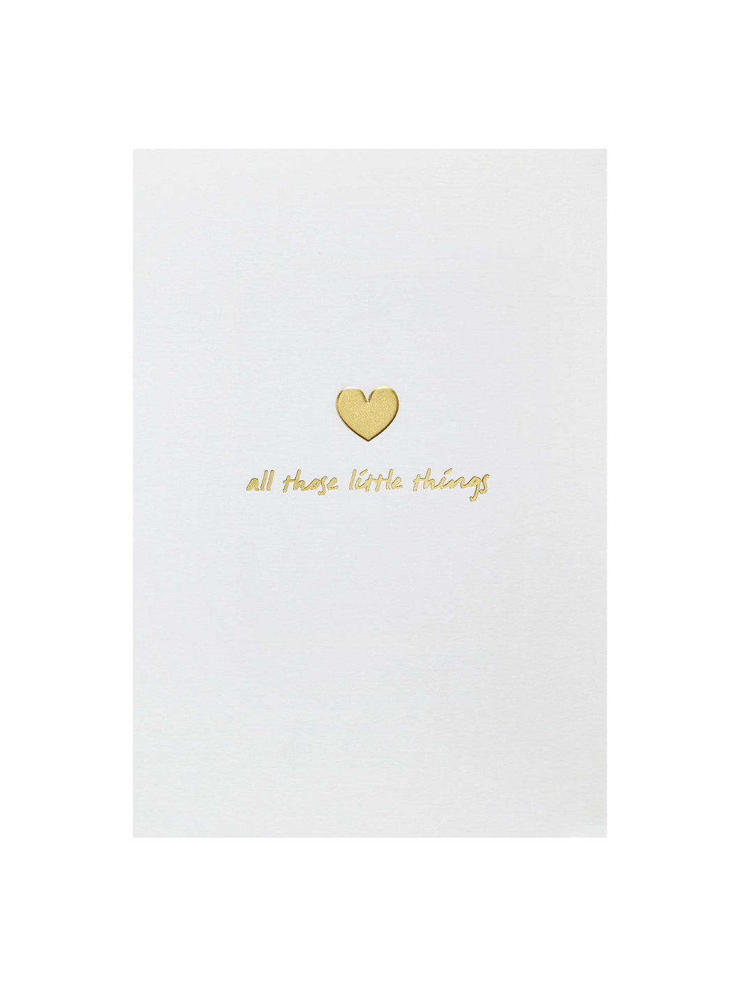 All those little things - Greeting Card