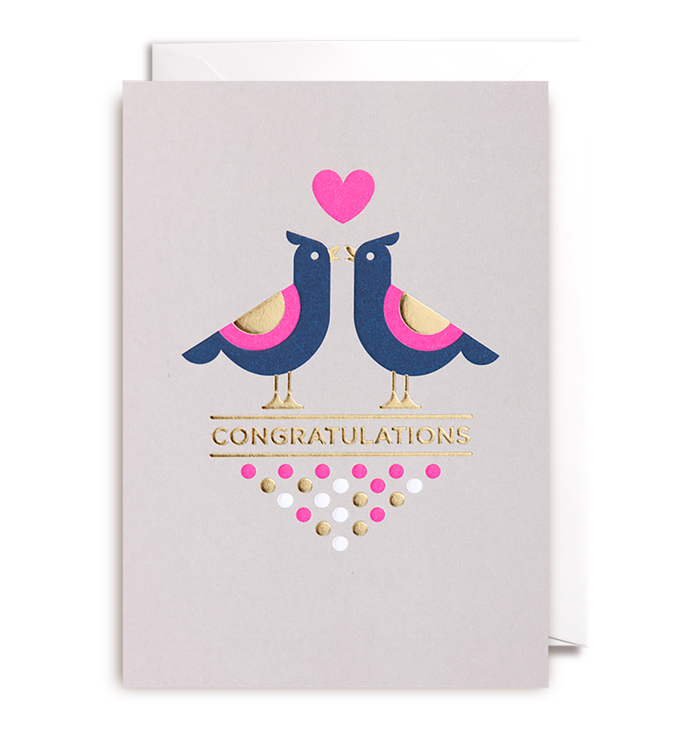 Two Little Birds greeting card