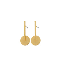 Load image into Gallery viewer, THEIA LOLLIPOP EARRING RHODIUM/gold PLATING (pg 5)

