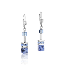 Load image into Gallery viewer, GeoCUBE® Bracelet sodalite &amp; haematite blue
