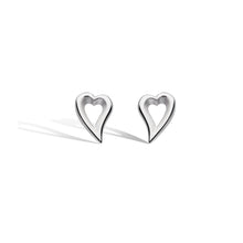 Load image into Gallery viewer, Kit Heath Desire Love Story Heart stud earrings
