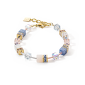 GeoCUBE® Iconic Precious bracelet light blue