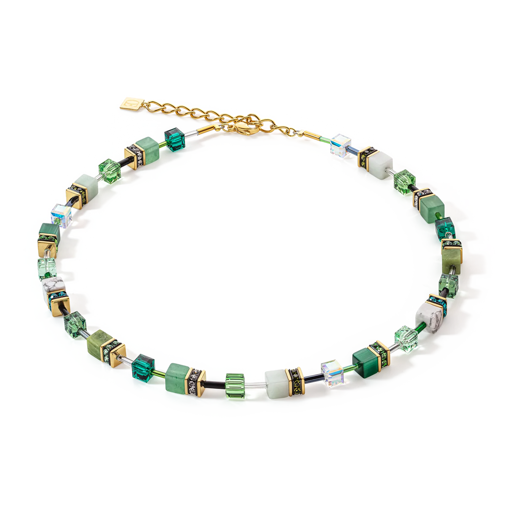 GeoCUBE® Iconic Precious necklace green