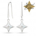 Load image into Gallery viewer, Kit Heath Empire Astoria  Glitz Mother of Pearl &amp; CZ Star Drop Earrings
