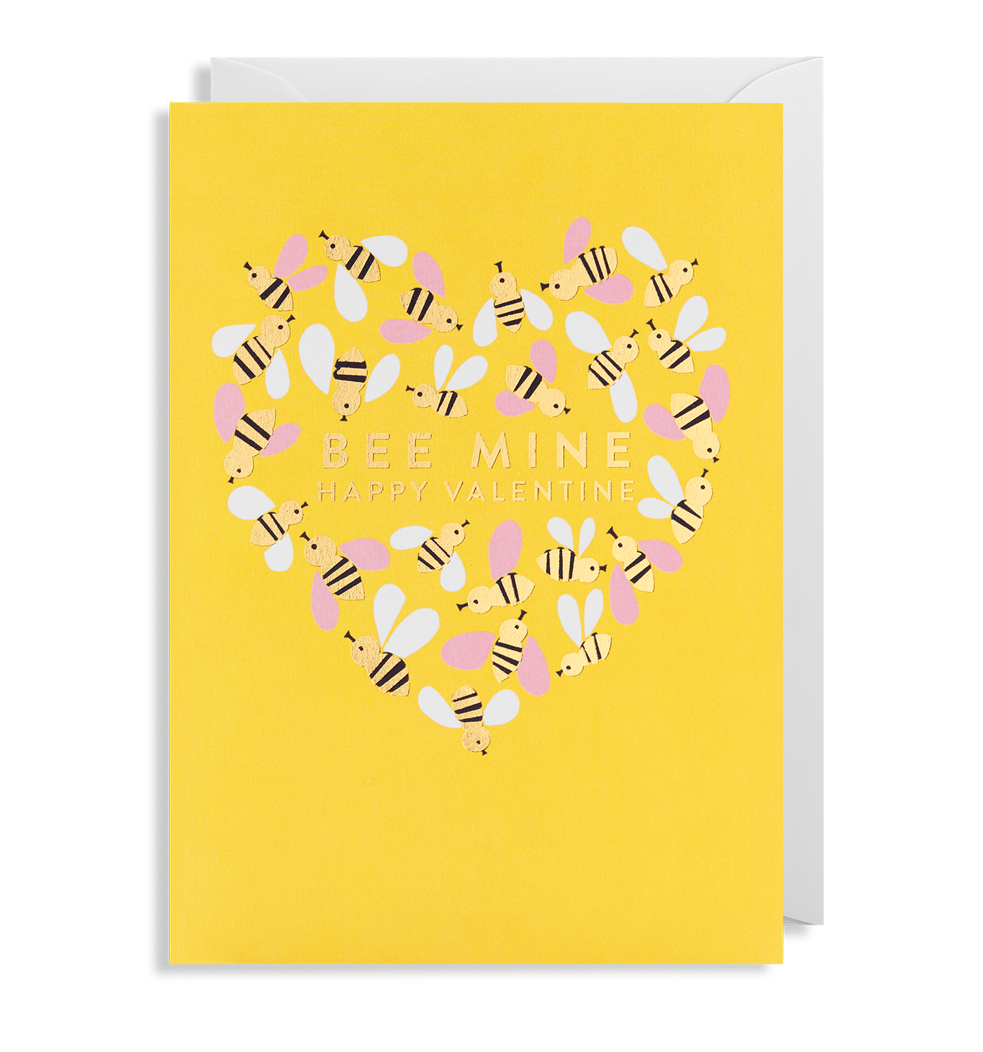 Bee mine Valentine greeting card