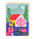 A Wonderful New Home greeting card