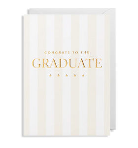 Congrats To The Graduate greeting card
