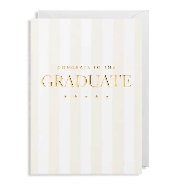 Congrats To The Graduate greeting card