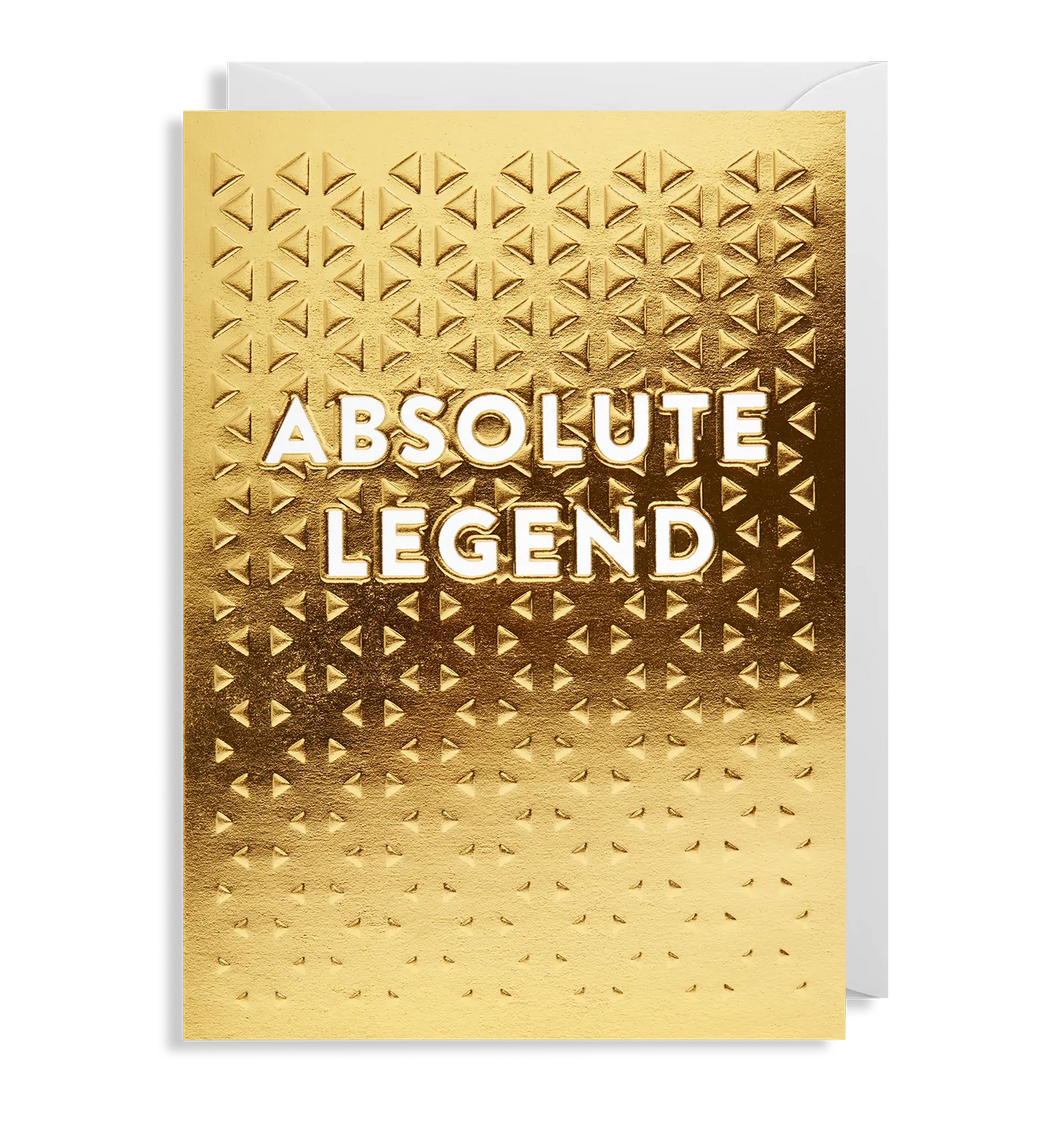 Absolute Legend GREETING CARD