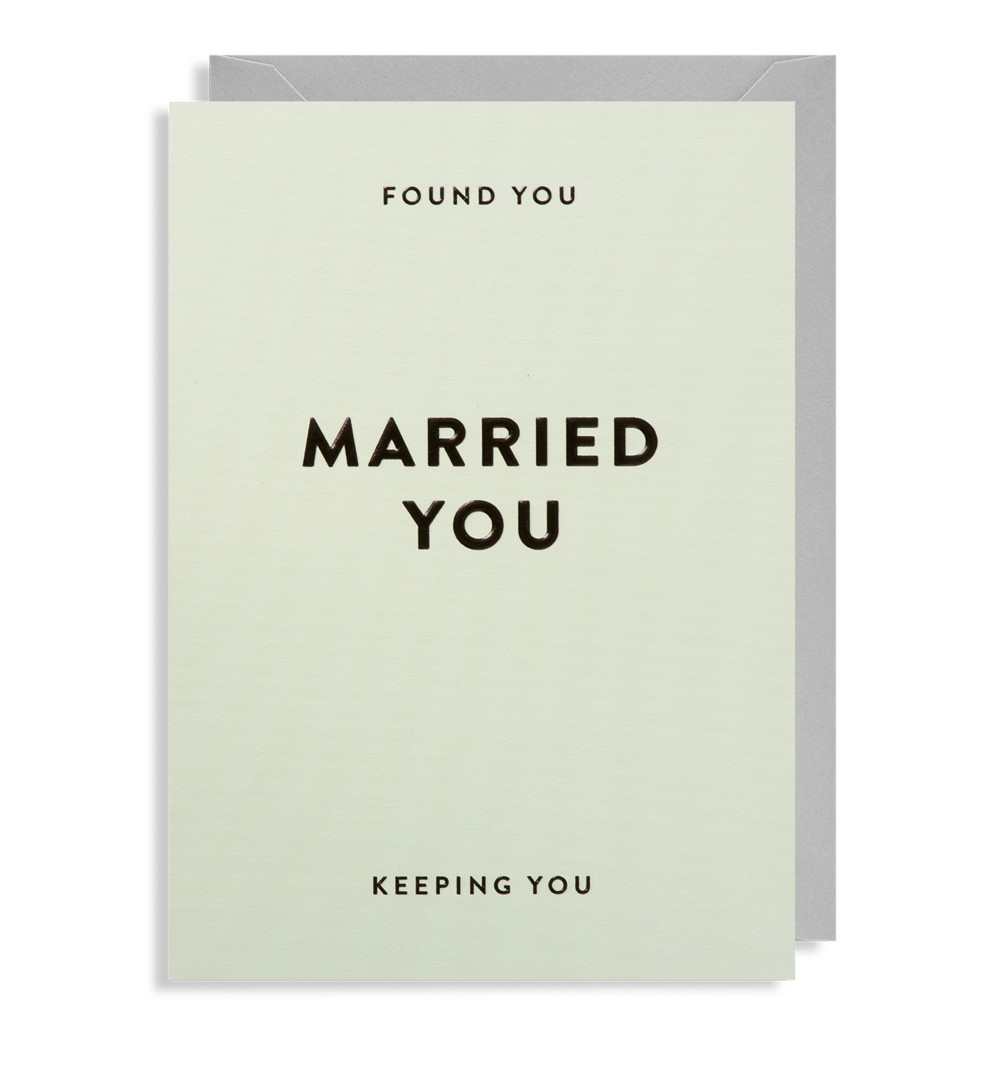 MARRIED YOU, KEEPING YOU ANNIVERSARY Card
