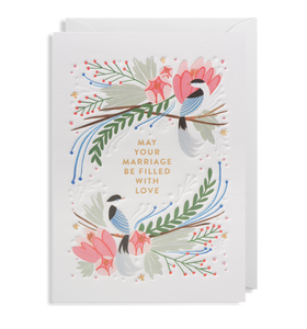 May Your Marriage Be Filled With Love greeting card