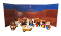 Plasticine nativity scene
