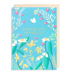Thank You So Much greeting card