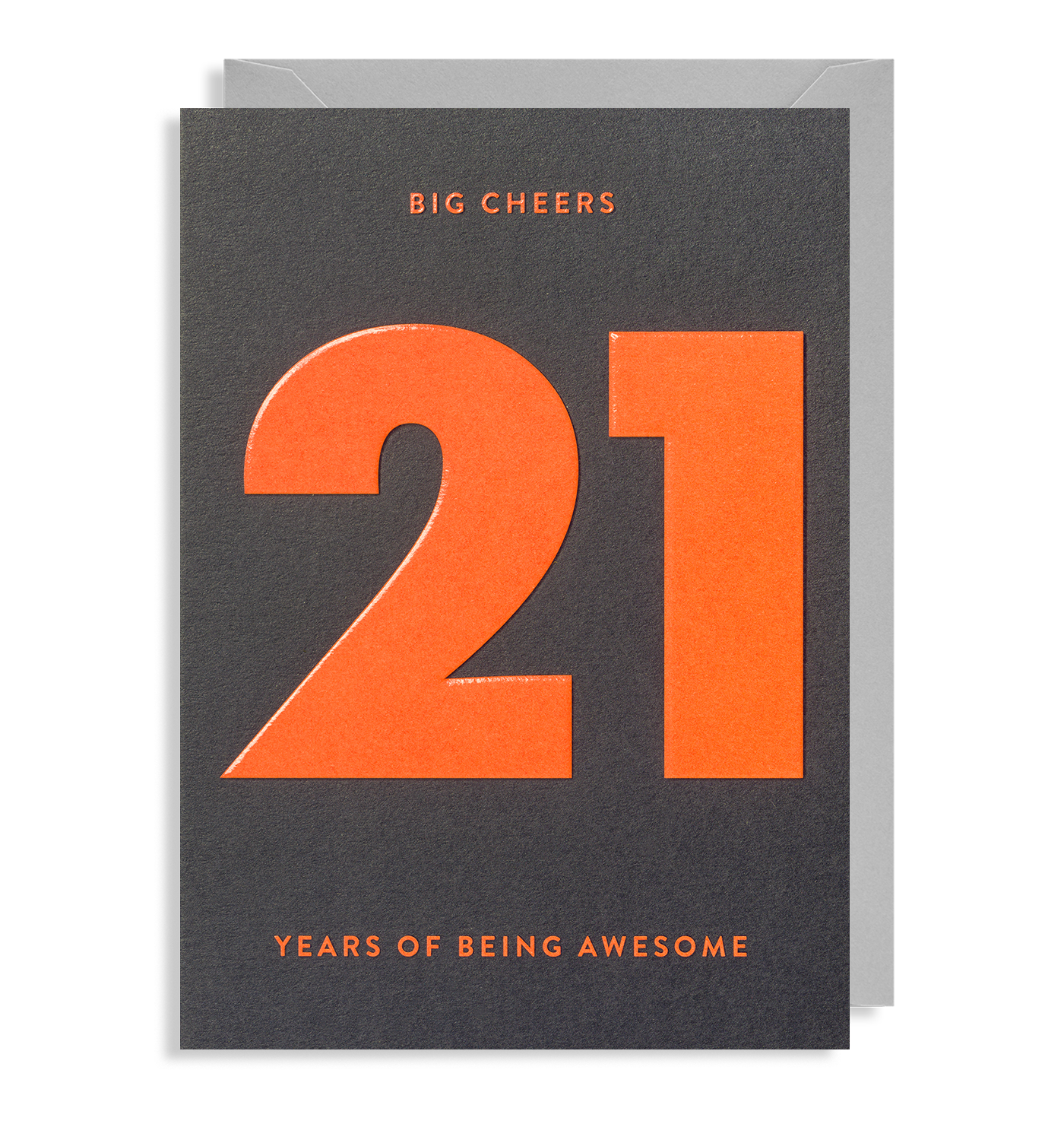 LD Adult Birthday Age Cards - 18 to 80