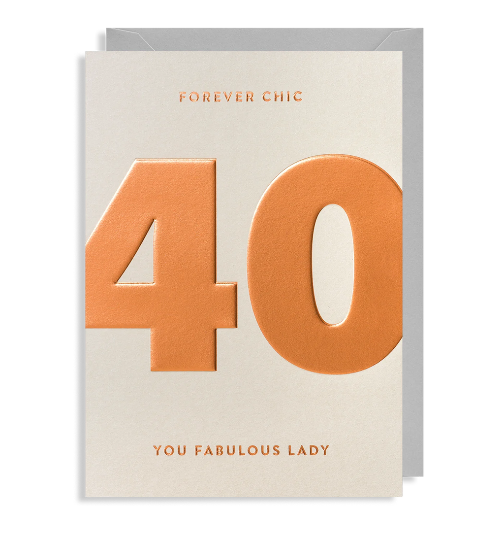 LD Adult Birthday Age Cards - 18 to 80