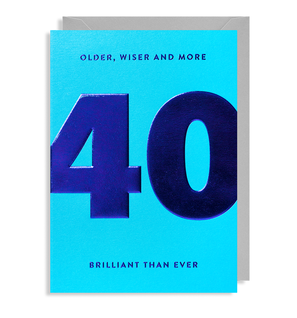 LD Adult Birthday Age Cards - 18 to 80