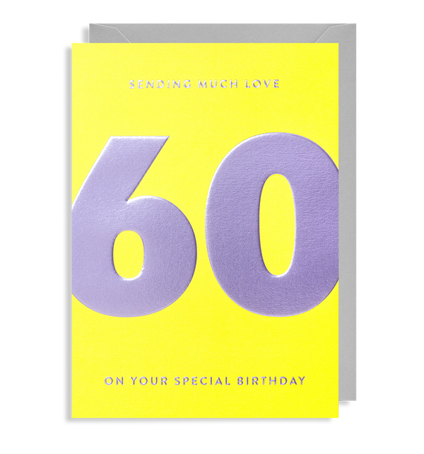 LD Adult Birthday Age Cards - 18 to 80
