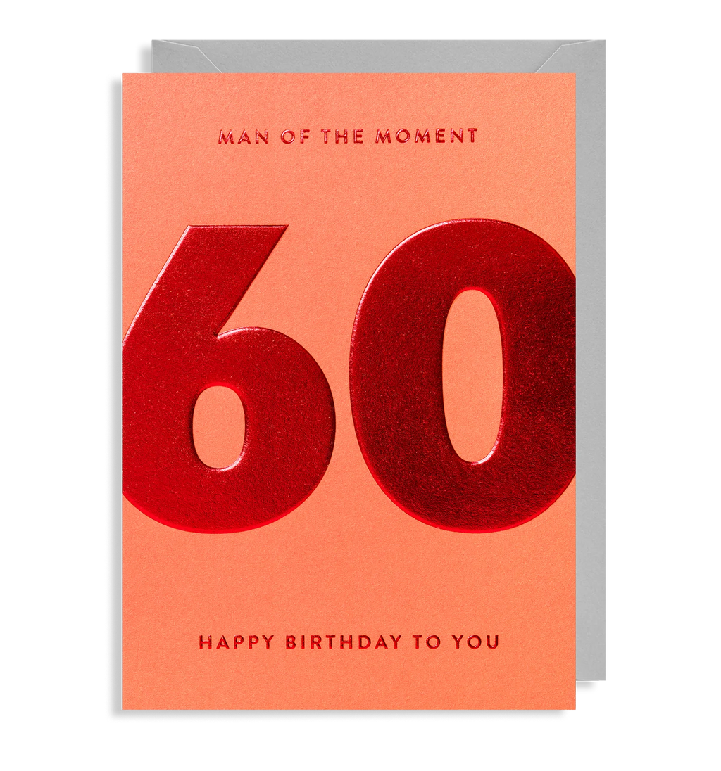 LD Adult Birthday Age Cards - 18 to 80