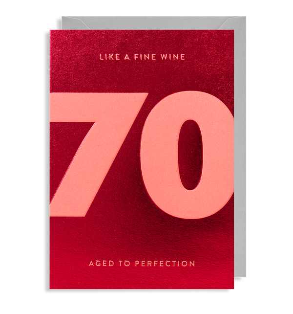 LD Adult Birthday Age Cards - 18 to 80