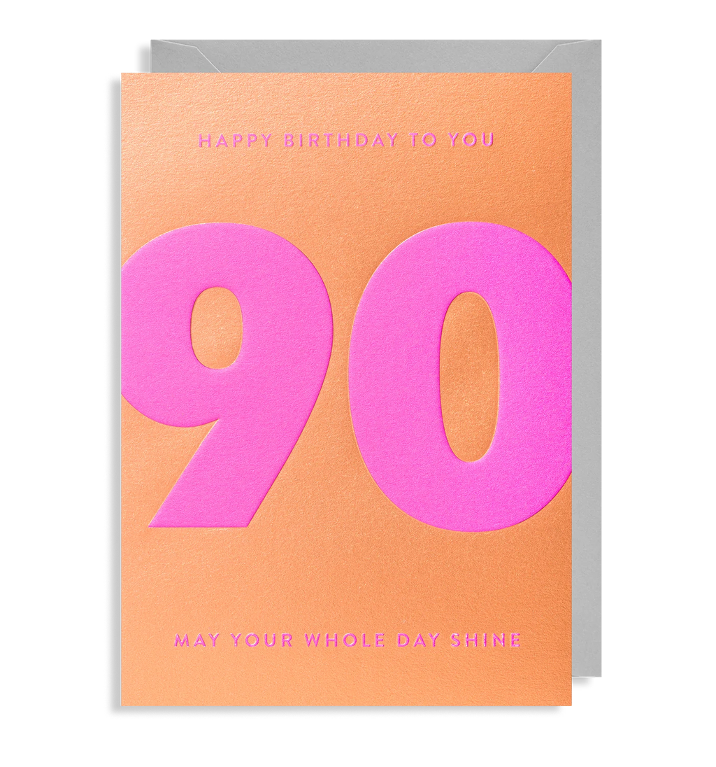 LD Adult Birthday Age Cards - 18 to 80
