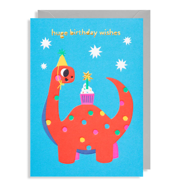 Huge Birthday Wishes greeting card