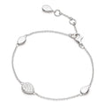 KH Coast Pebble Glisten Pavé CZ Bracelet