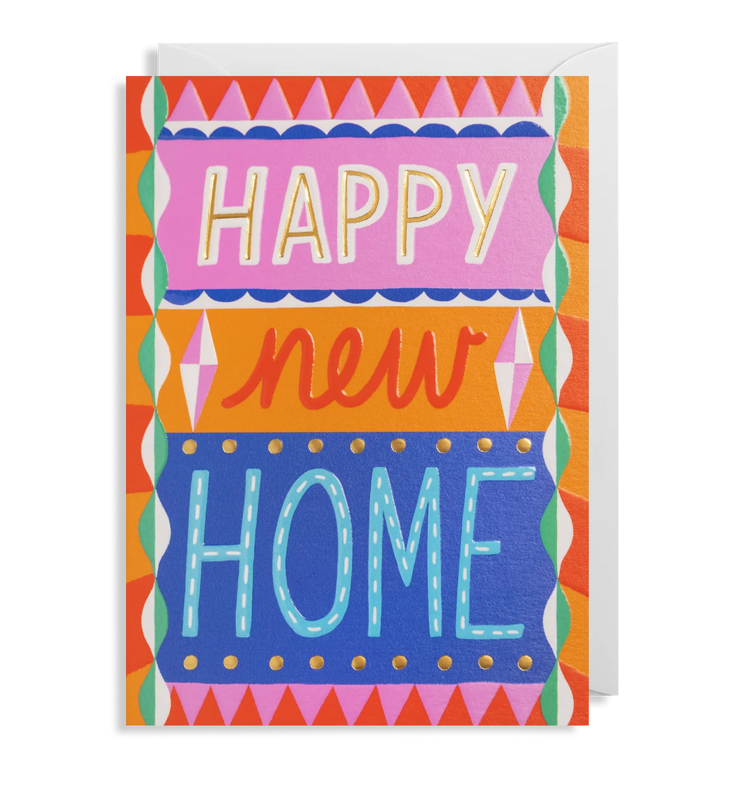 Happy New Home greeting card