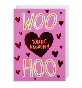 You're Engaged greeting card