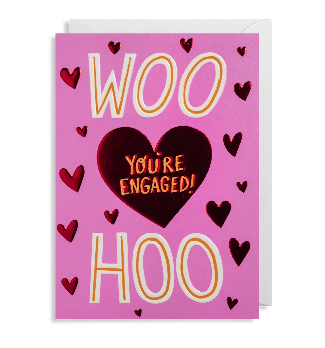 You're Engaged greeting card