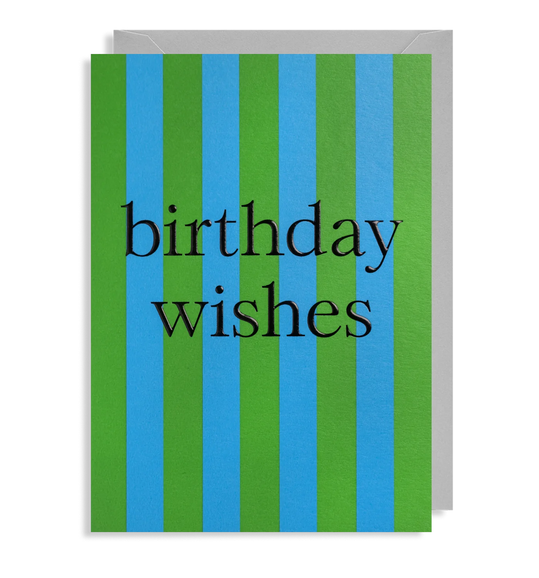 Birthday Wishes greeting card