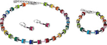 Load image into Gallery viewer, GeoCUBE® Necklace classic polaris &amp; rhinestone multicolour
