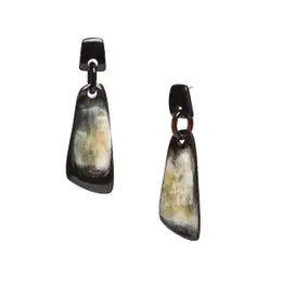 BRANCH Buffalo Horn Shaped Drop Earring