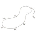 Kit Heath Revival Astoria Starburst Pavé Stars 17" Necklace