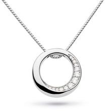Load image into Gallery viewer, Kit Heath bevel cirque CZ reversible Necklace
