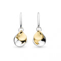 Kit Heath Blossom Enchanted Petal Golden Drop Earrings