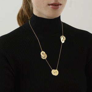 VANITY COIN TRIPPLE NECKLACE