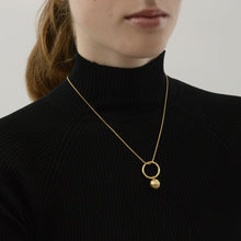 Load image into Gallery viewer, TABITHA OPEN CIRCLE NECKLACE (PG6)
