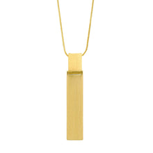 Load image into Gallery viewer, VANITY RECTANGLE NECKLACE PG9
