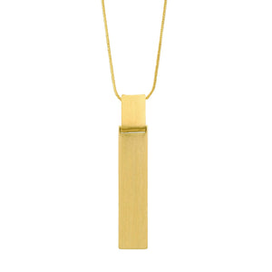 VANITY RECTANGLE NECKLACE PG9