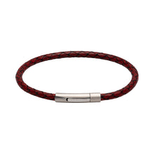 Load image into Gallery viewer, Leather Bracelet with Stainless Steel Clasp b444/b503

