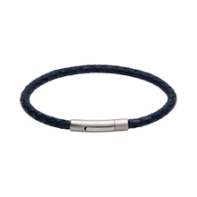 Load image into Gallery viewer, Leather Bracelet with Stainless Steel Clasp b444/b503
