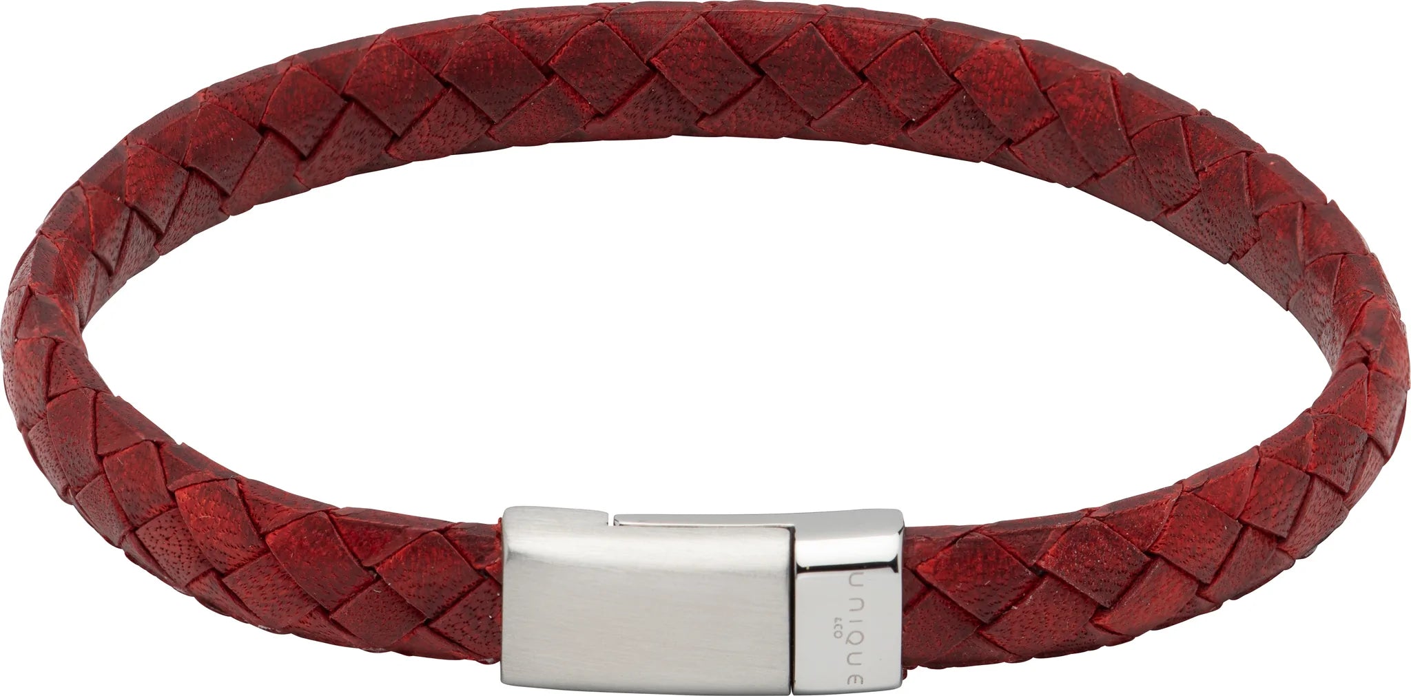 Leather Bracelet with Stainless Steel Clasp  B477/b475 B496