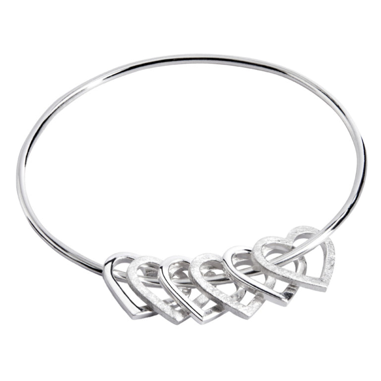 Chris Lewis Eternity Hearts bangles