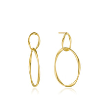 Load image into Gallery viewer, Swirl Nexus Earrings - Gold
